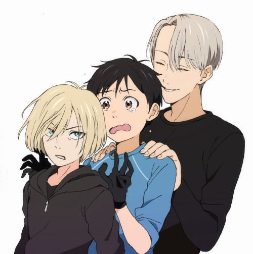 hakkunattou:  Love to draw Three of them