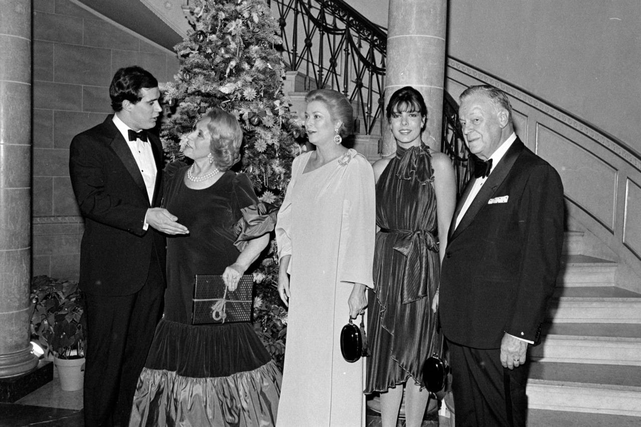 Grace & Family — Ronald Lauder, Estee Lauder, Princess Grace of