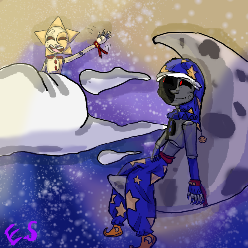 So Yayayayayayaya Hears Another Sun And Moon Drawing Idk What To Put Her But I Hope You Like It I Tryed