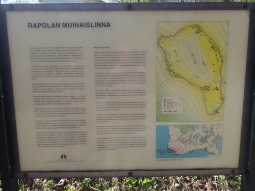 Rapola Hill Fort (Finland)Hill forts or “castles” were places were people took refuge during a time 