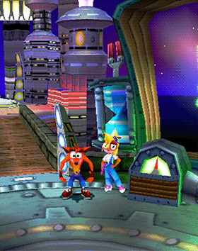 pureplaystation:  Crash Bandicoot 3: Warped | Crash & CoCo