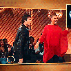 blackgirlwhiteboylove:  Ian Somerhalder on The Queen Latifah Show.