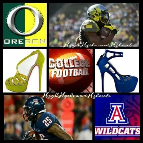 #oregon #ducks #oregonducks #arizona #wildcats #arizonawildcats #ncaaf #collegefootball #highheelsan