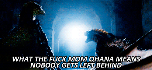meparecequeno:  WHY WOULD YOU DO THIS?????  She had to???? Drogon killed a child. She didn’t have a choice. They’re dangerous, and she’s a queen, and she can’t be responsible for more deaths. Especially children. Everyone knows