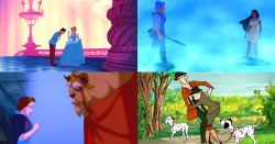 peterdarling:  Disney Couples + First Meetings