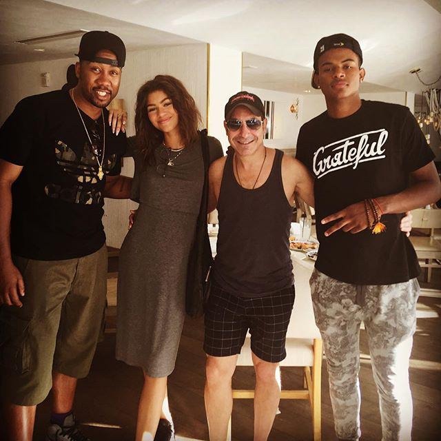 Zendaya Coleman News — @ndaba_mandela: Big shout out to my LA family...