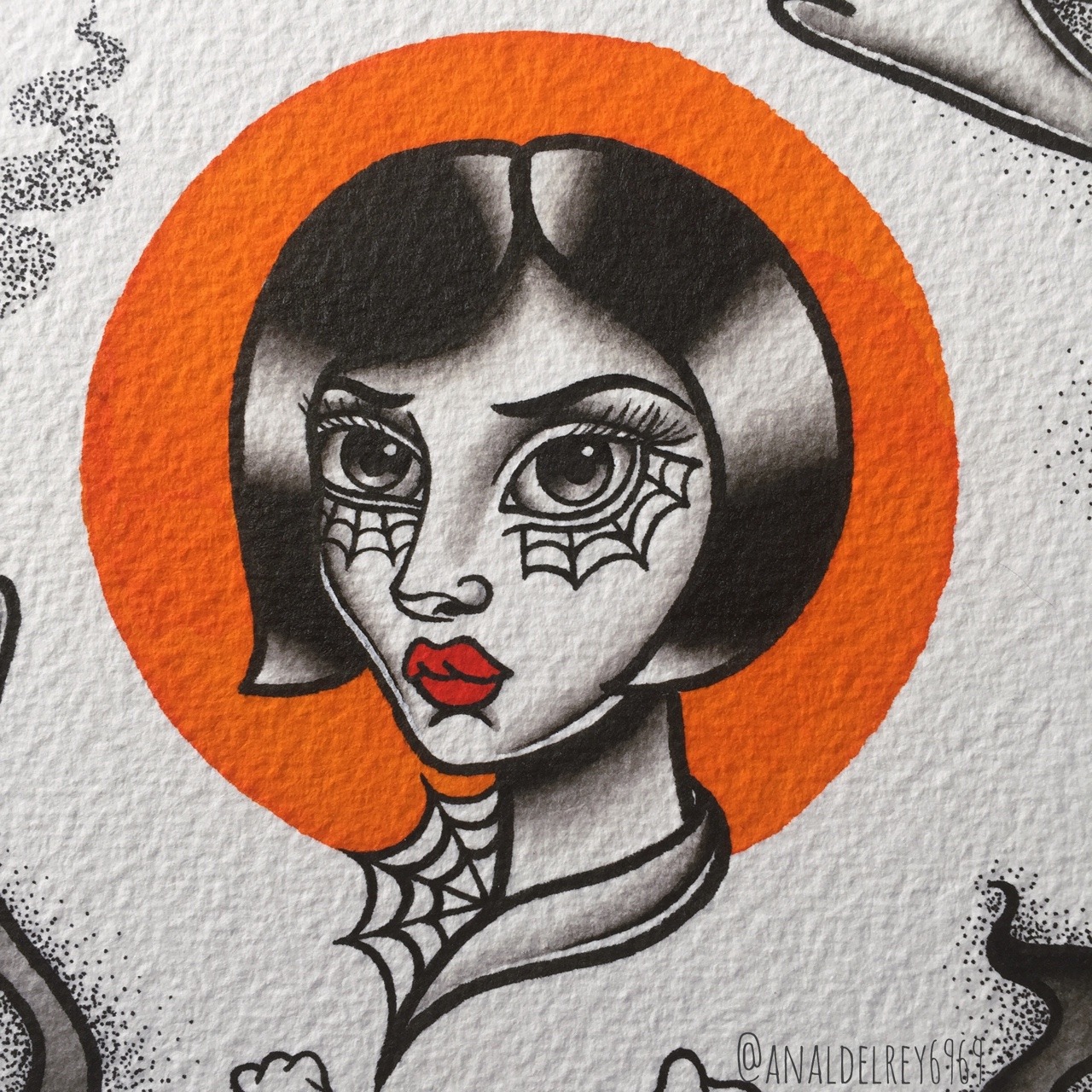 lisse-litka:  Here’s a sneak peak of my Halloween flash sheet called “Mischief