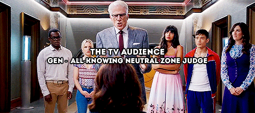 writeonthrough: The Good Place: A satirical comedy of the television experience  