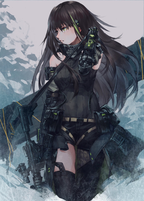 animepopheart: ★ 【ああもんど】 「 M4A1 MODIII  」 ☆ ⊳ M4A1 (Girls’ Frontline) ✔ republished w/permission ⊳ ⊳ follow me on twitter