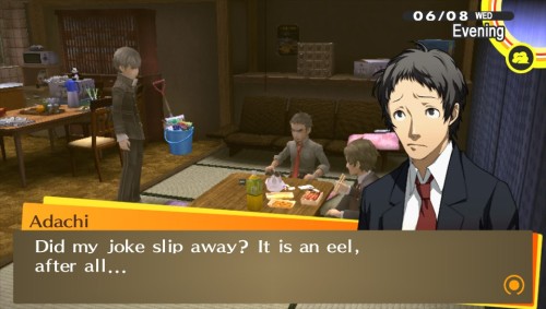 starsch: Actual idiot Adachi and actual tsundere Dojima.