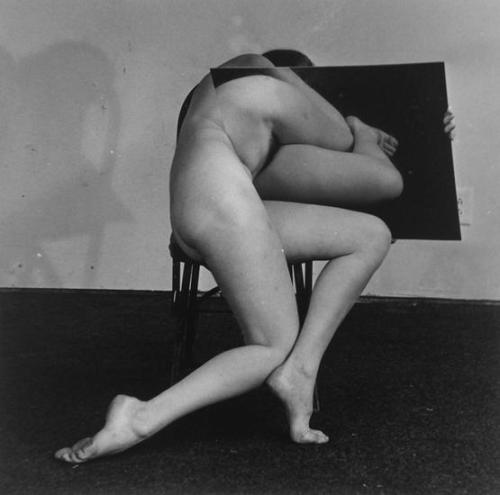 foxesinbreeches:  Untitled from the series Body/Sculptures by Hans Breder, 1969-1973Also