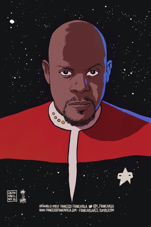 francavillarts:~~ AVERY BROOKS ~~ Art by Francesco FrancavillaFirst African American cast as lead ch