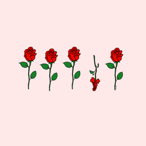 BABY’S ROSES | July 2017Instagram; heykeeks♡ Support my art and buy this design at society6.