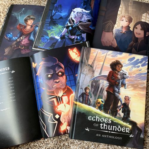 alchemyartgroup:  Echoes of Thunder, our 200 page hardcover artbook based on @dragonprinceofficial, 
