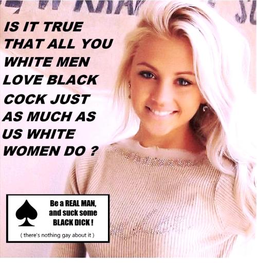 guysandgirlsforbbc: Many of us white guys love BBC too