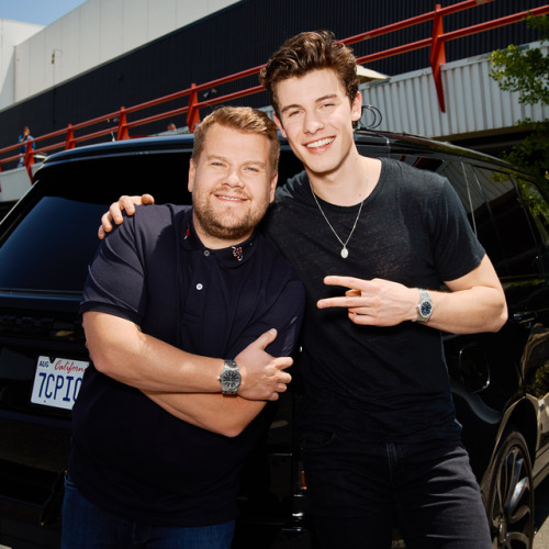 thedailyshawnmendes:latelateshow: Hit the link in our bio to watch @ShawnMendes and James hit the rink and the carpool lane 🚗🎤🎶 And make sure you follow our photographer @terencepatrick for more great shots from our week of shows with Shawn!