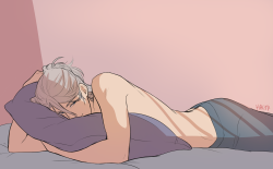 Hachidraws: I Wonder If Viktor’s An Early Riser &Amp;Amp; Yuri’s Prone To Being