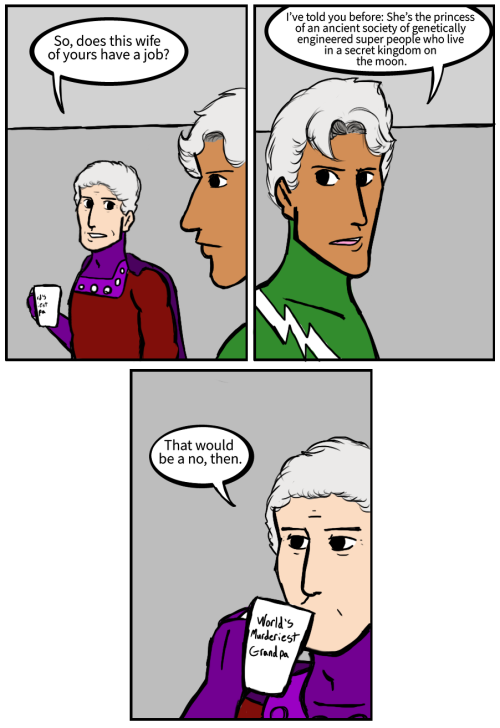 waitingforthet: The return of Grandpa Magneto Monday!Check my Patreon out if you’d like to sup