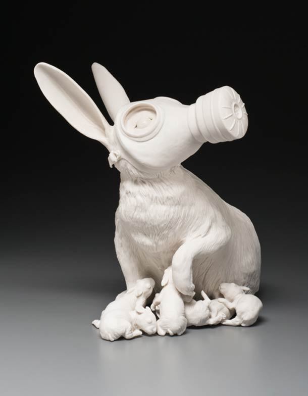 art-tension:    					Memento Mori – Amazing ceramics by  The Famous Artist Kate