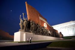 Socialist Revolution monument, Pyongyang,