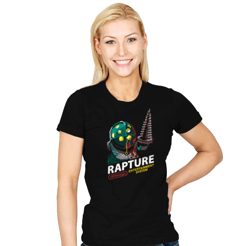 Bitshock My Rapture design will be up on RIPT today…t-shirts and other cool stuff!  Created b