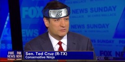 tedcruzthemarshmallowman:  My name is Ted Cruzumaki and my dream is to become Hokage of the United States. 