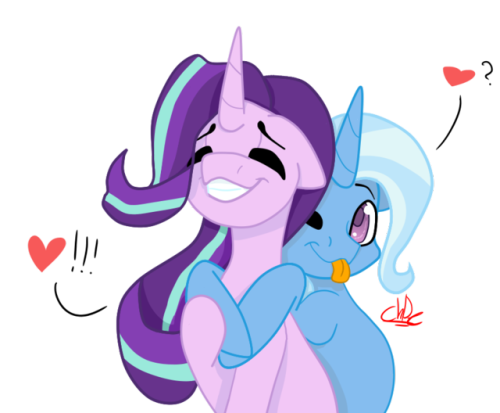 xenovie:Starxie commission! these two are cute hhhng