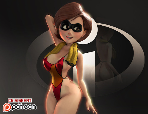 crisisbeat: Soooo, anyone excited for the Incredibles 2 Trailer? it kinda revived my lust for Elastigirl XD maybe i should use her model to make some new scenes or commisions! If you would like to see more of this in the future and help me keep making