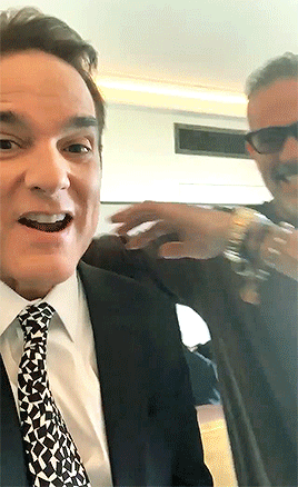 JDM & Yul Vazquez Being Silly In Yuls Instagram Stories.