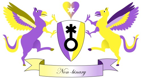 centrumlumina:Masterpost of the first ten queer heraldry posts!Individual posts: bisexuality, pansex