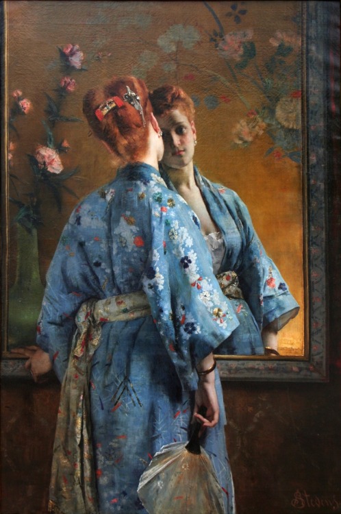 Alfred Émile Léopold Stevens (1823–1906, Belgium)Female portraitsAlfred Stevens 