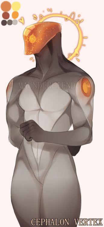maunderfiend:My other cephalon, Vertex. They are Valentines caretaker. They’re very kind and loving,