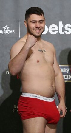 davidmuhn:  Boxer David Allen has enlarged himself over the last few years, I think
