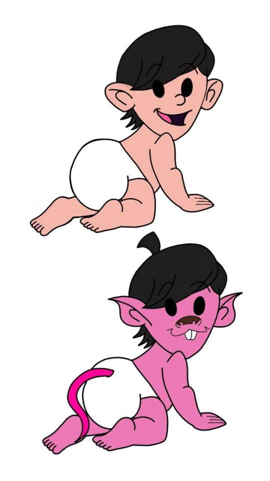 Hamato Yoshi/Lou Jitsu/Splinter As A Baby.
