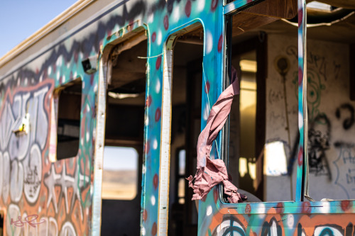 Abandoned RV. Joshua Tree, California