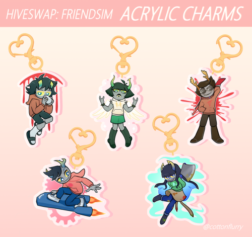 ☆ Homestuck/Hiveswap Designs STORE UPDATE ☆58 mm/2.2 in. plastic back button pins of your favorite b