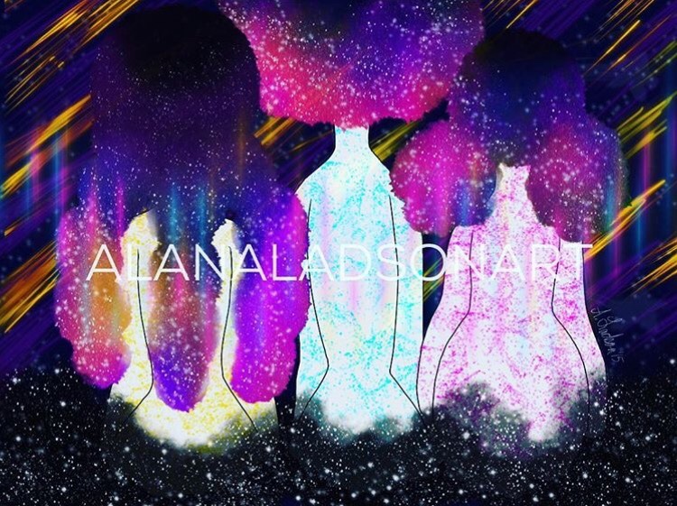 black-exchange:  Alana Ladson Art alanaladson.com // etsy.com/shop/alanapaintseverythin //