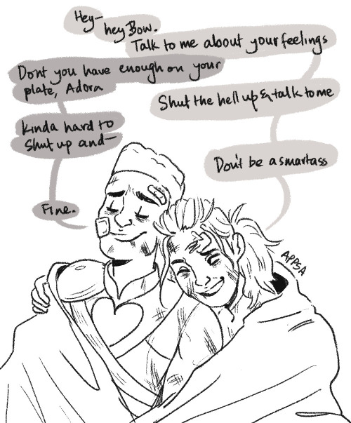 Do You Ever Think About How Bow And Adora Are Constantly Under Pressure To Be The Strong Dependable Ones,