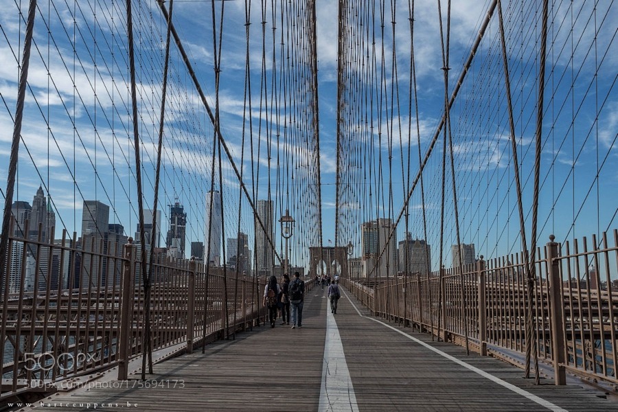 socialfoto:  Brooklyn Bridge  by bartceuppens #SocialFoto 