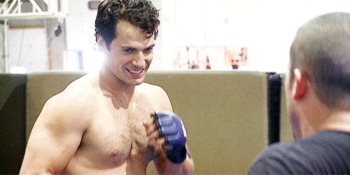 amancanfly:  Henry could pretty much do anything you showed him. His character Superman - he doesn’t know this Kryptonian martial arts forms. So you almost had to take away Henry’s crispness and clean lines in training out of it to give him the fratboy,