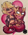 blvqwulph:MONA &amp; CONNIE from NETFLIX&rsquo;S &ldquo;BIG MOUTH&rdquo;Arteza