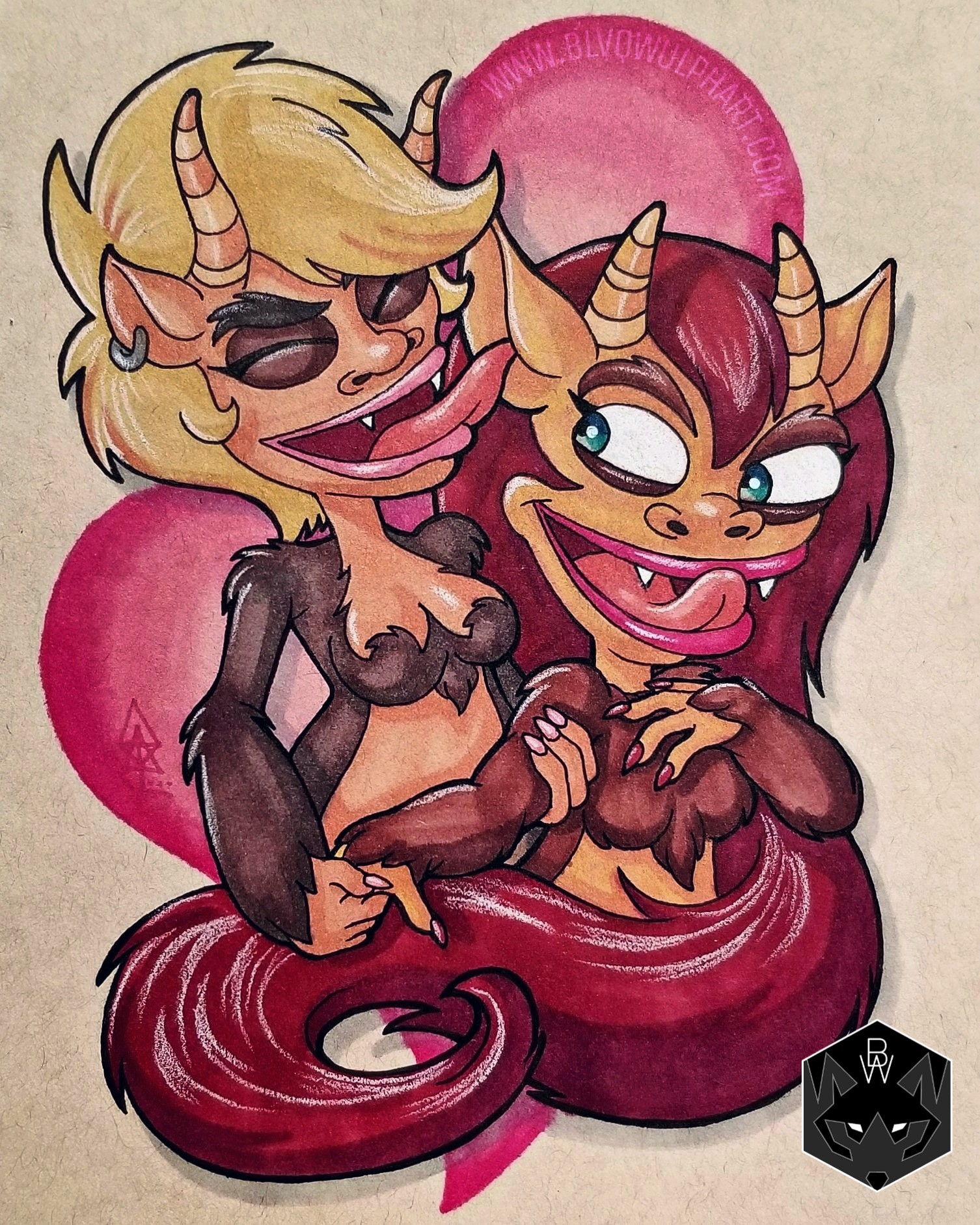 blvqwulph:MONA &amp; CONNIE from NETFLIX&rsquo;S &ldquo;BIG MOUTH&rdquo;Arteza