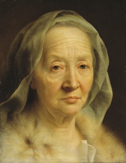 arsvitaest:  “Portrait of an Old Woman” Author: Christian Seybold (German, ca. 1695-1768)Date: ca. 1750Medium: Oil on copperLocation: Harvard Art Museums/Fogg Museum, Alfred Jaretzki Fund