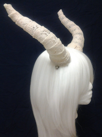 lace horns - $15 buy them here!