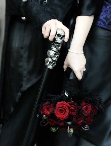 socialpsychopathblr:  Gothic wedding 