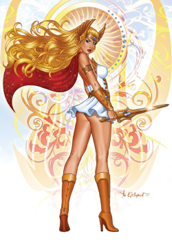 pinupgirlsart:  She-Ra by Eamonodonoghue 