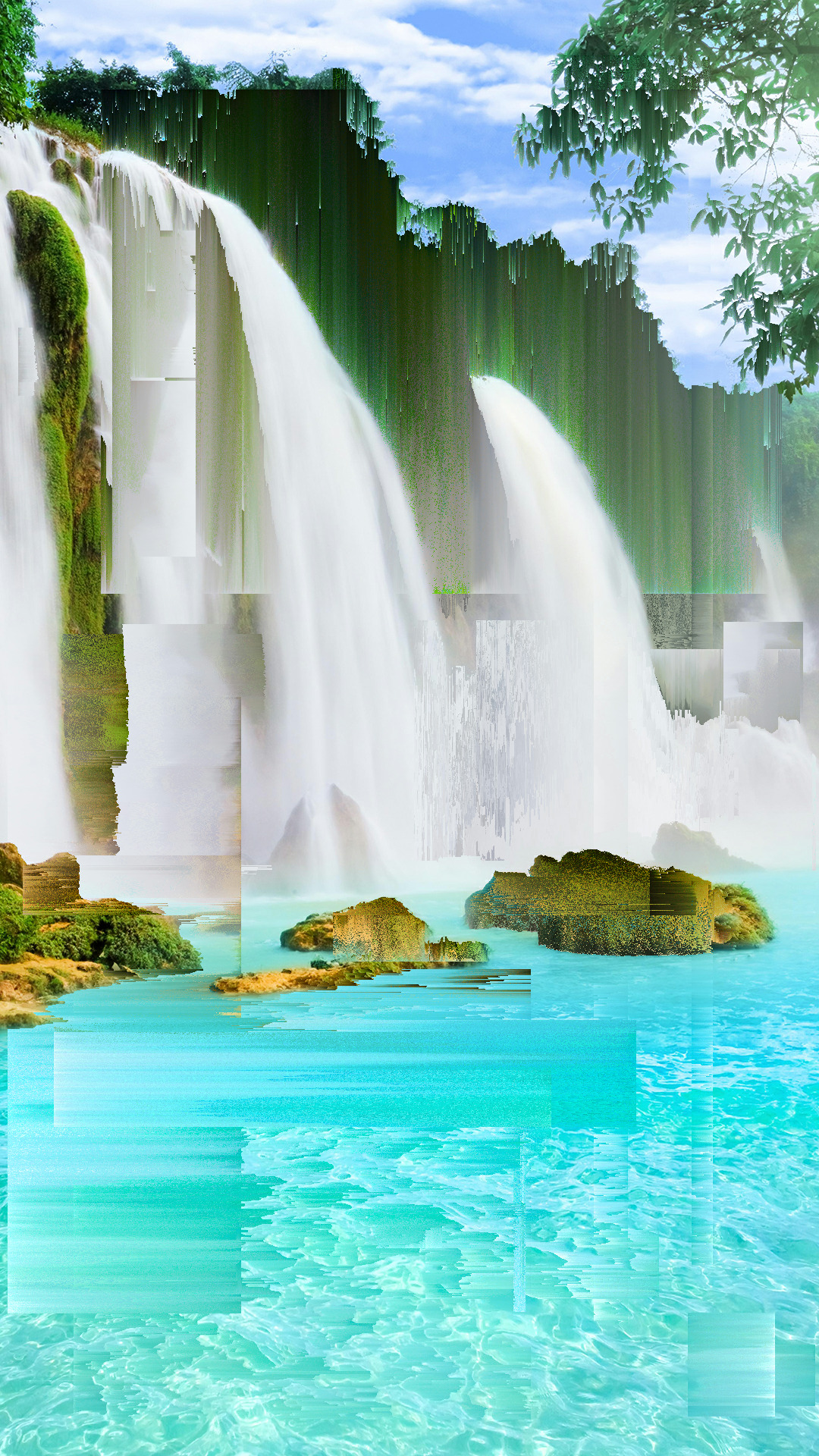 kimasendorf:  New Pixel Sorting Version (openFrameworks) Currently in 光るグラフィック展