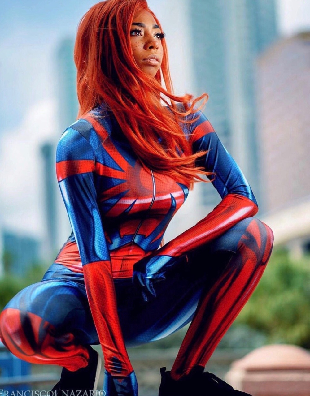 urfvgrl:  blackwomenincostume:         Your friendly neighborhood Spider-Man, Spiderwoman,