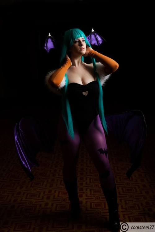 cosplaygirl:  Morrigan Shadows by RivenWings adult photos