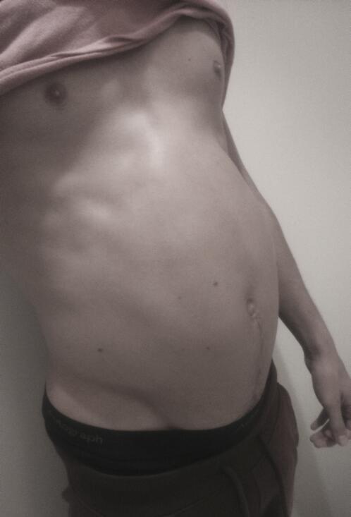 If you like this guy’s gut, help him keep it big! He just started a PayPal account and is taki